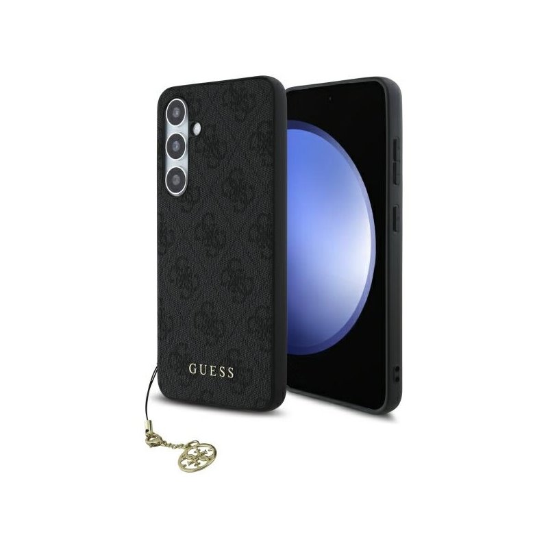 Guess Samsung Galaxy S24 FE S721 grey hardcase 4G Charms Collection Guess Samsung Galaxy S24 FE S721 grey hardcase 4G Charms Collection