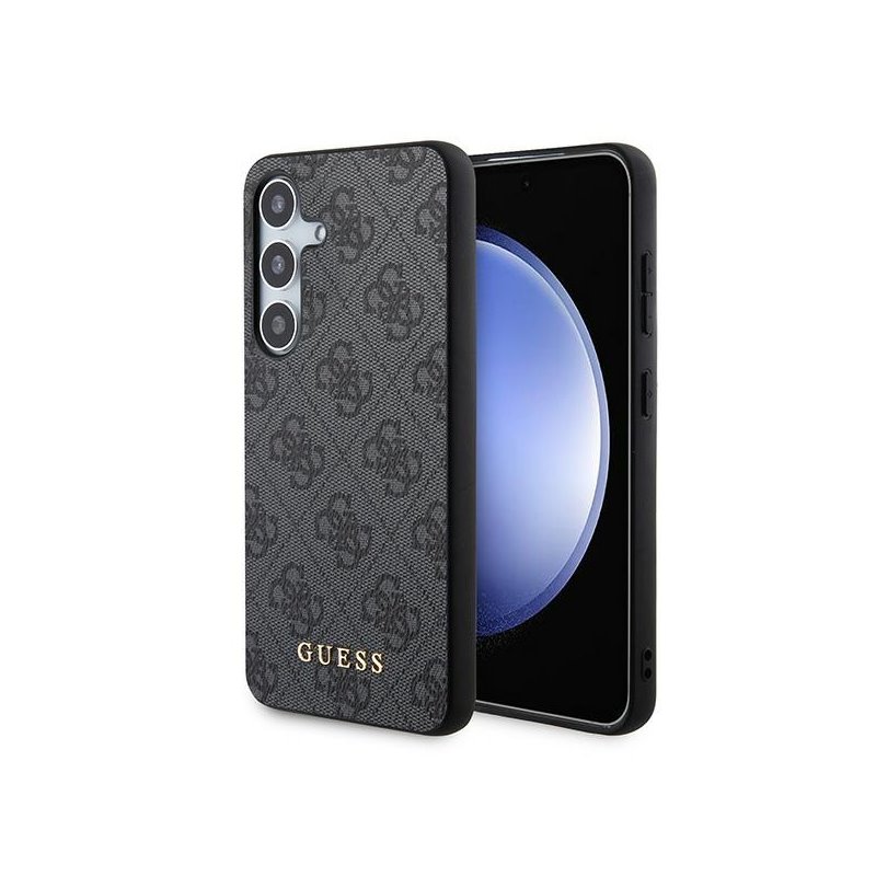 Guess Samsung Galaxy A35 A356 black hardcase 4G Metal Gold Logo Guess Samsung Galaxy A35 A356 black hardcase 4G Metal Gold Logo