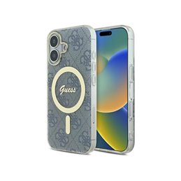 Guess iPhone 16 blue hardcase IML 4G MagSafe
