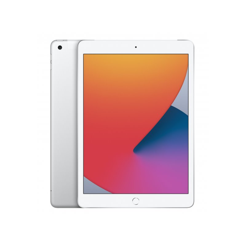 Apple iPad 10.2 128GB 8th Gen. (2020) 4G silver DE MYMM2FD/A fra buy2say.com! Anbefalede produkter | Elektronik online butik