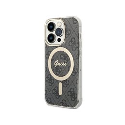 Guess iPhone 15 Pro black hardcase IML 4G MagSafe