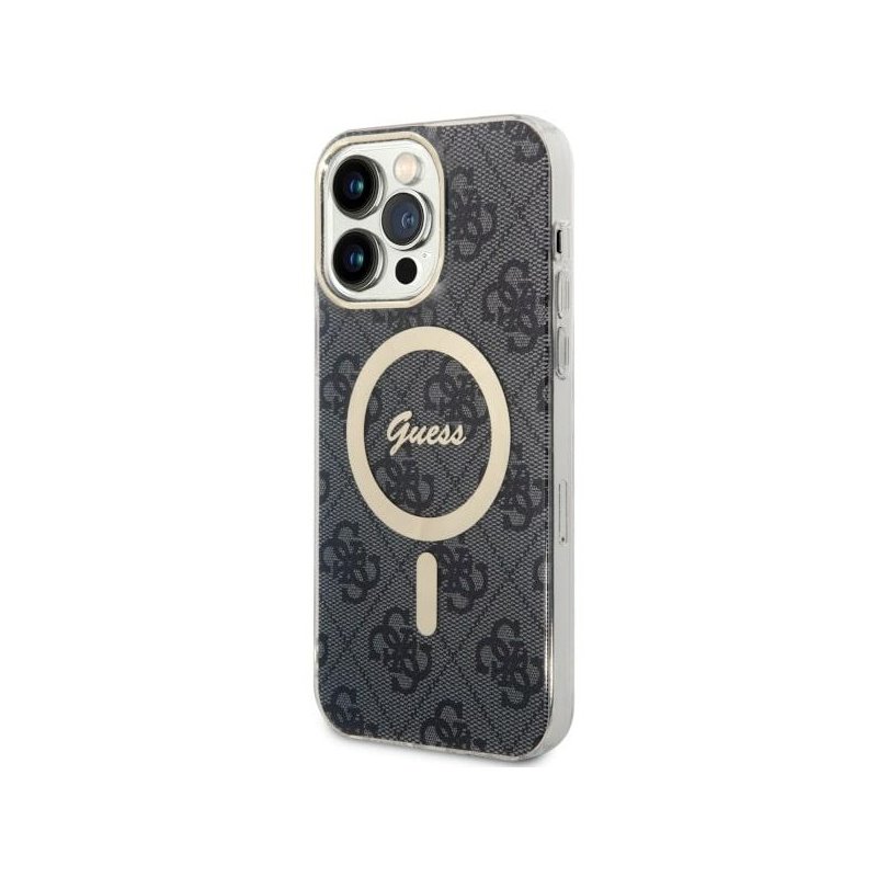 Guess iPhone 14 Pro Max black hardcase 4G MagSafe Guess iPhone 14 Pro Max black hardcase 4G MagSafe