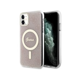 Guess iPhone 11 pink hardcase 4G MagSafe