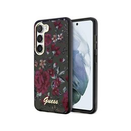 Guess Samsung Galaxy S23+ khaki hardcase Flower Collection