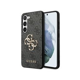 Guess Samsung Galaxy S23 FE grey hardcase 4G Big Metal Logo