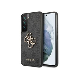 Guess Samsung Galaxy S22 grey hardcase 4G Big Metal Logo