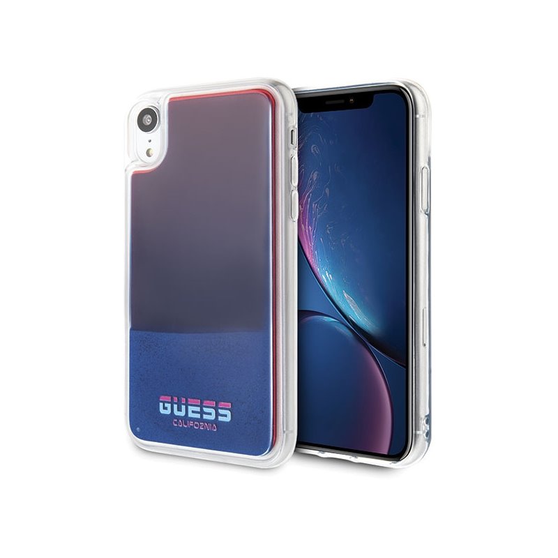 Guess iPhone Xr red hardcase California Glow in the dark Guess iPhone Xr red hardcase California Glow in the dark
