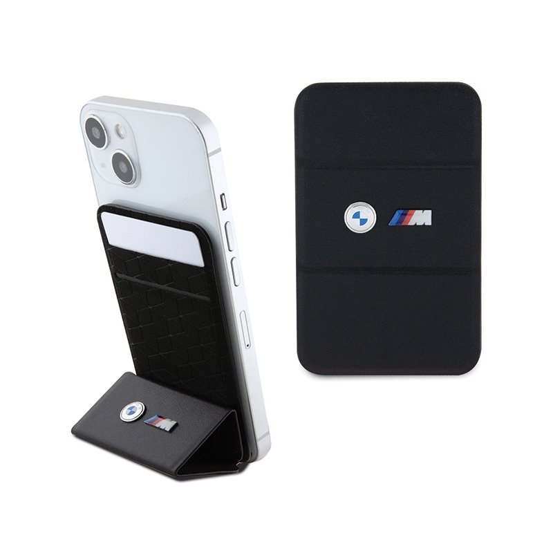BMW Wallet Card Slot Stand black MagSafe M Edition Collection BMW Wallet Card Slot Stand black MagSafe M Edition Collection