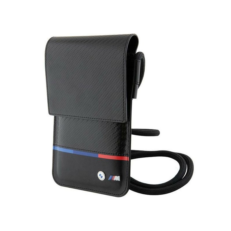BMW Wallet Bag black Carbon Tricolor Line BMW Wallet Bag black Carbon Tricolor Line