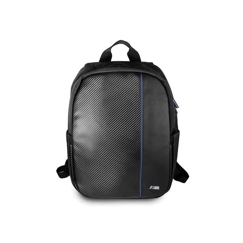BMW Backpack 16 black Carbon Navy Stripe BMW Backpack 16 black Carbon Navy Stripe