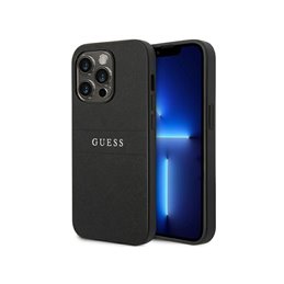 Guess iPhone 14 Pro black Saffiano Strap