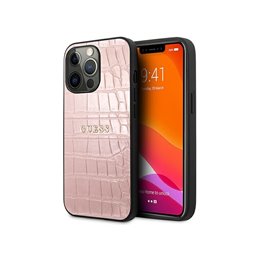 Guess iPhone 13/13 Pro pink Croco Strap Collection