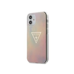 Guess iPhone 12 mini pink hardcase Tie & Die Collection