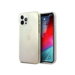 Guess iPhone 12/12 Pro iridescent hardcase 4G 3D Pattern Collection