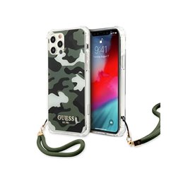 Guess iPhone 12 Pro Max khaki hardcase Camo Collection