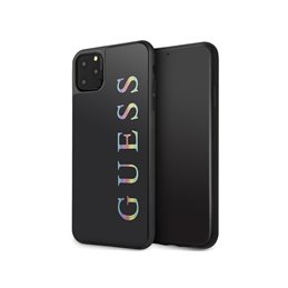 Guess iPhone 11 Pro Max black hardcase Glitter Logo