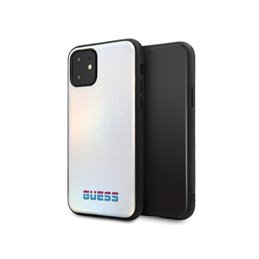 Guess iPhone 11 Pro Max silver hardcase Iridescent