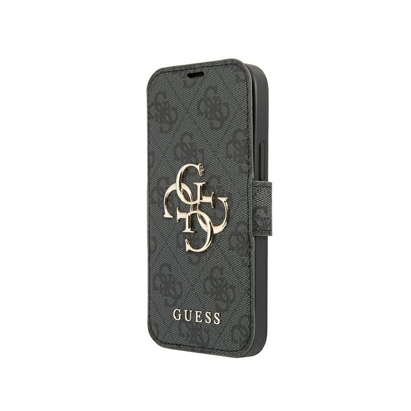 Guess iPhone 13/13 Pro grey book 4G Big Metal Logo