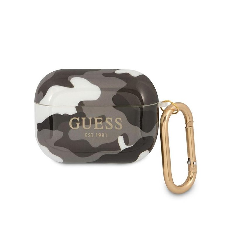 Guess AirPods Pro cover black Camo Collection Guess AirPods Pro cover black Camo Collection