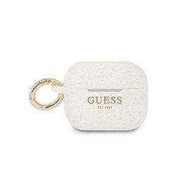 Guess AirPods Pro cover white Silicone Glitter