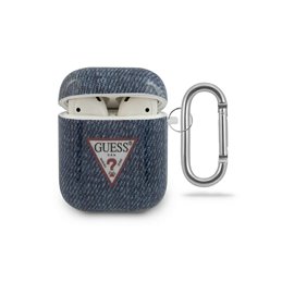 Guess AirPods cover dark blue Jeans Collection