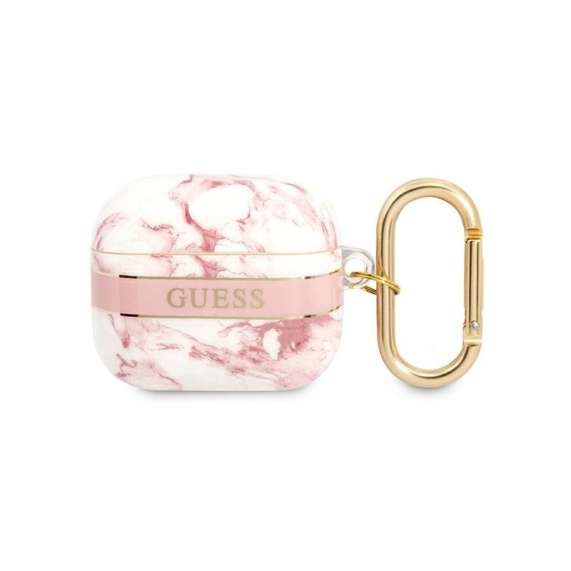 Guess AirPods 3 cover pink Marble Strap Collection