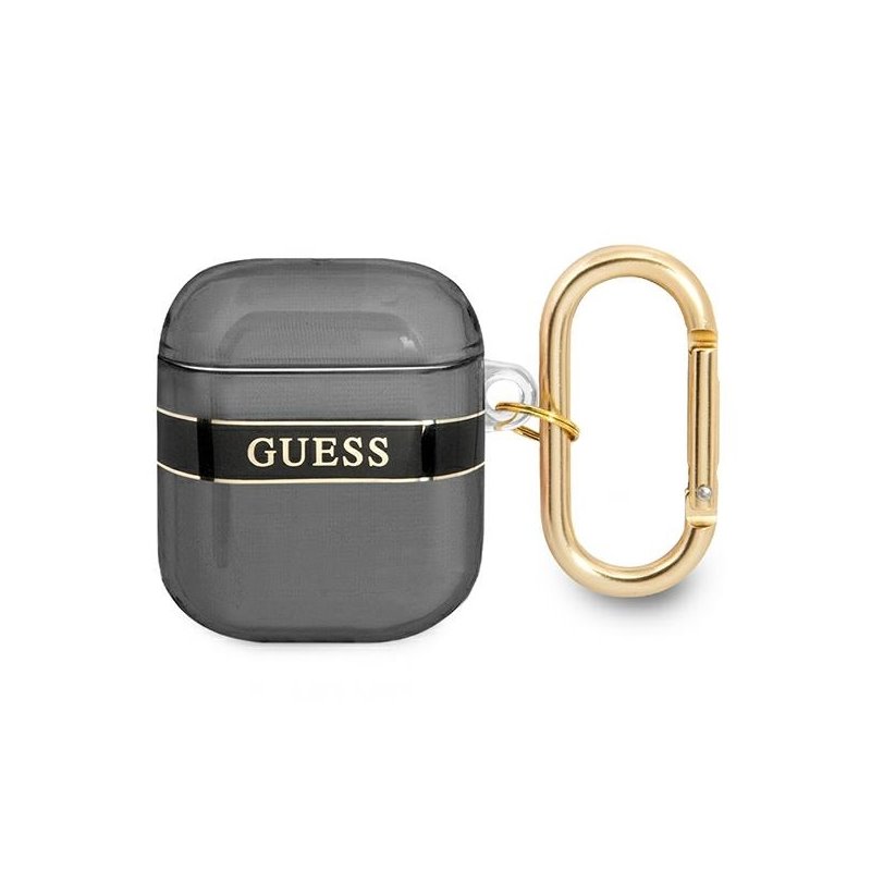 Guess AirPods cover black Strap Collection Guess AirPods cover black Strap Collection