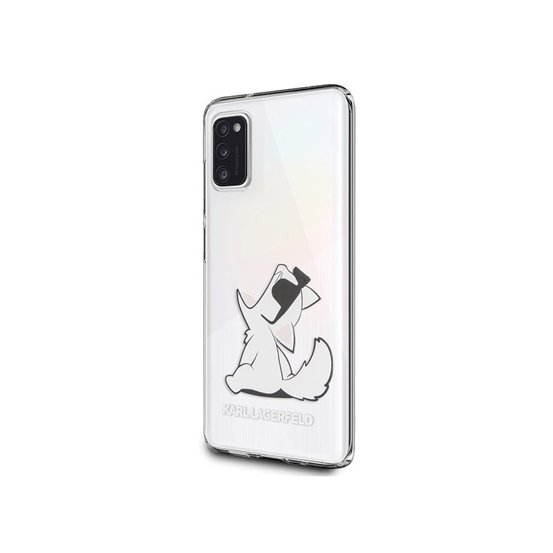 Karl Lagerfeld Samsung Galaxy A41 A415 hardcase transparent Choupette Fun