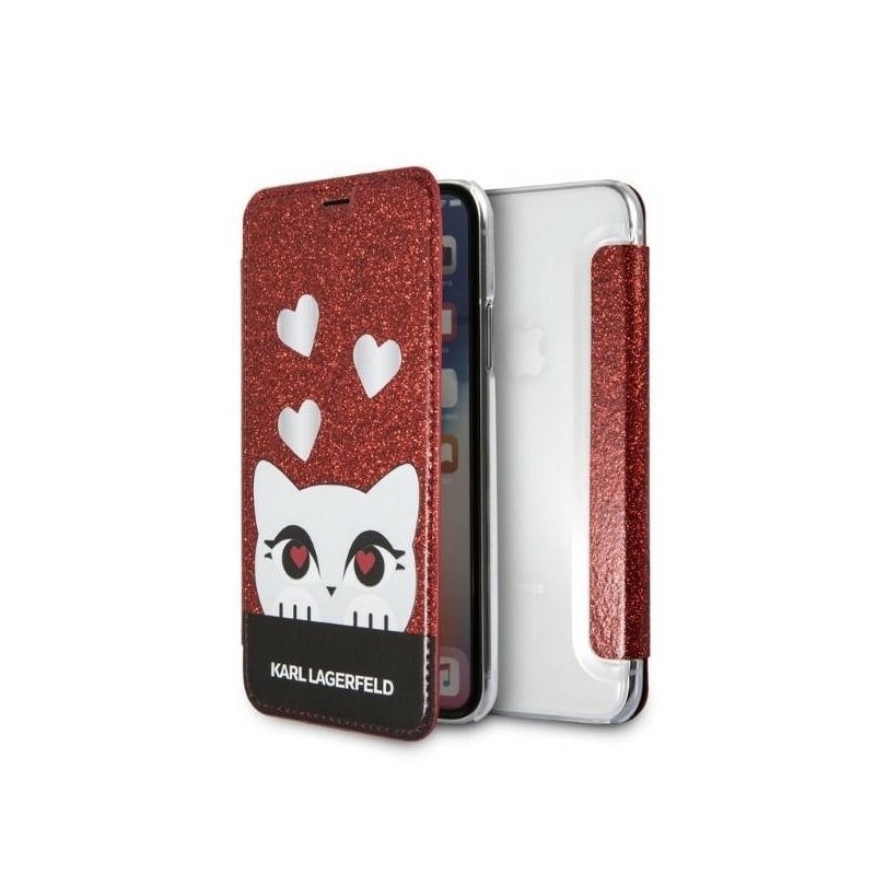 Karl Lagerfeld iPhone X/XS red book Valentine