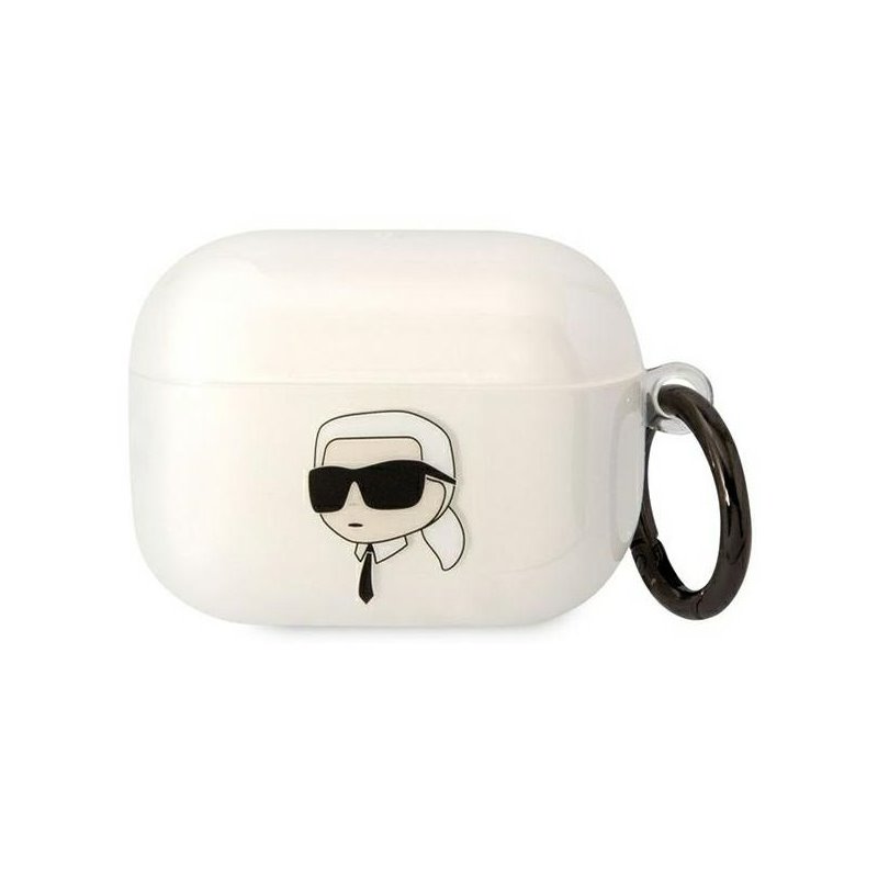 Karl Lagerfeld AirPods Pro cover transparent Karl`s Head Karl Lagerfeld AirPods Pro cover transparent Karl`s Head