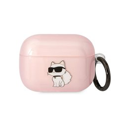 Karl Lagerfeld Airpods Pro cover pink Ikonik Choupette