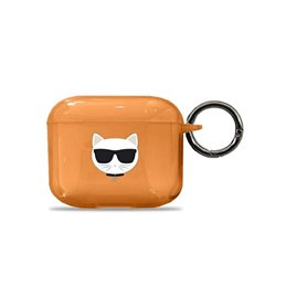 Karl Lagerfeld AirPods 3 cover orange Choupette