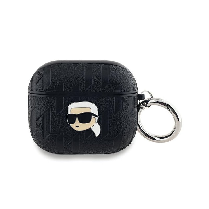 Karl Lagerfeld AirPods 3 cover black Monogram Karl Head Karl Lagerfeld AirPods 3 cover black Monogram Karl Head