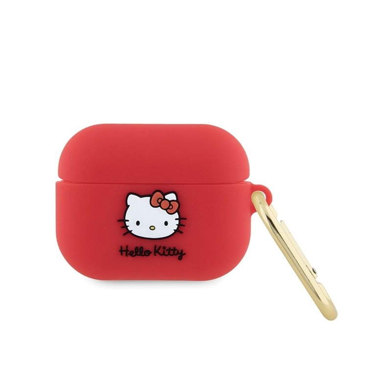 Hello Kitty AirPods Pro Cover Fuchsia Silicone 3D Kitty Head Hello Kitty AirPods Pro Cover Fuchsia Silicone 3D Kitty Head