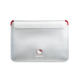 Hello Kitty Sleeve 14 silver PU Metal Logo
