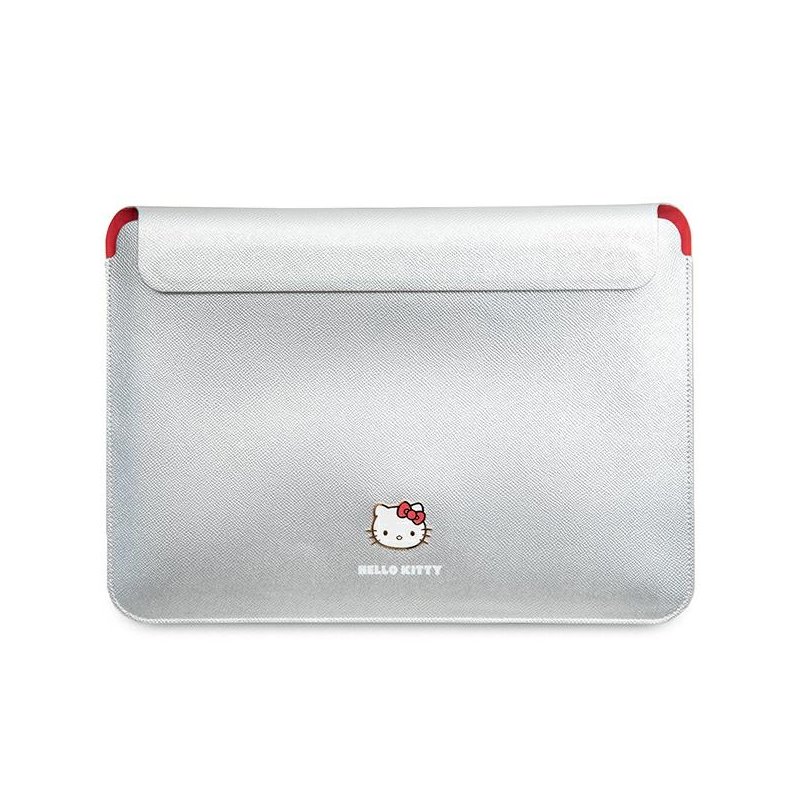 Hello Kitty Sleeve 14 silver PU Metal Logo