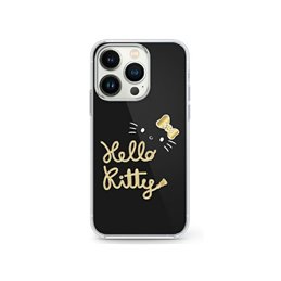Hello Kitty iPhone 16 Pro Max black hardcase IML Golden Diva MagSafe