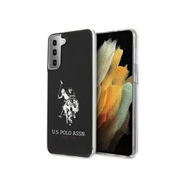 US Polo Samsing Galaxy S21 G991 black Shiny Big Logo
