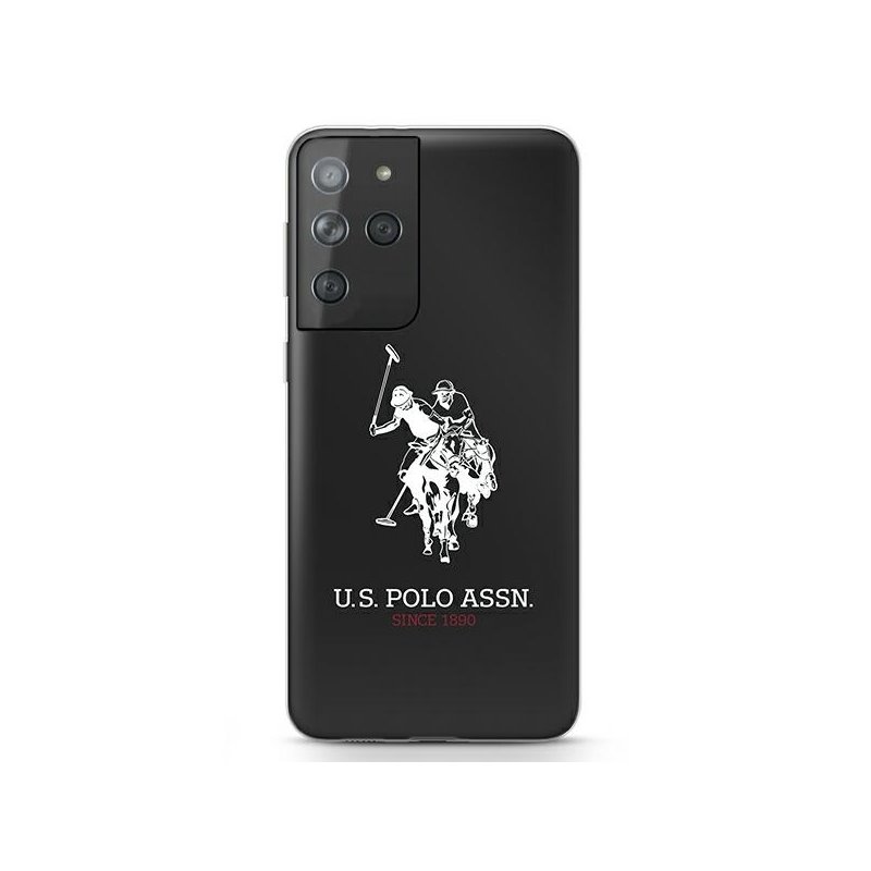 US Polo Samsing Galaxy S21 Ultra G998 black Shiny Big Logo