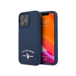 US Polo iPhone 13 Pro Max navy Silicone Collection