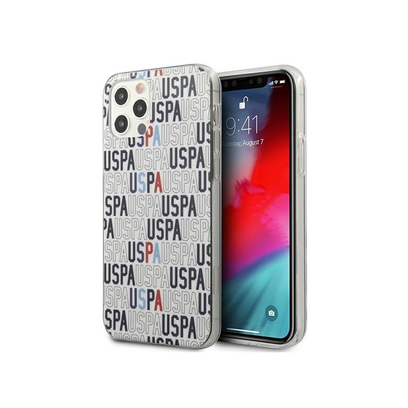 US Polo iPhone 12/12 Pro white Logo Mania Collection