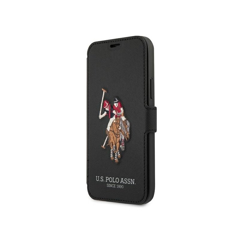 US Polo iPhone 12 mini black book Polo Embroidery Collection