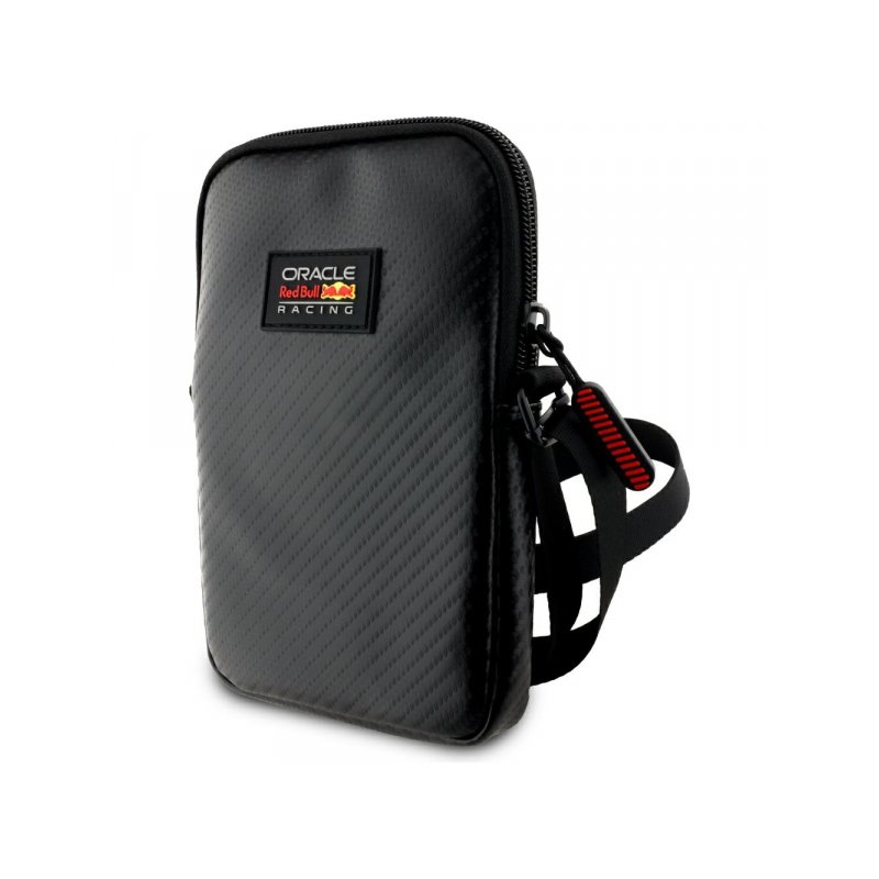 Red Bull Carbon Patch Phone Bag Black Red Bull Carbon Patch Phone Bag Black