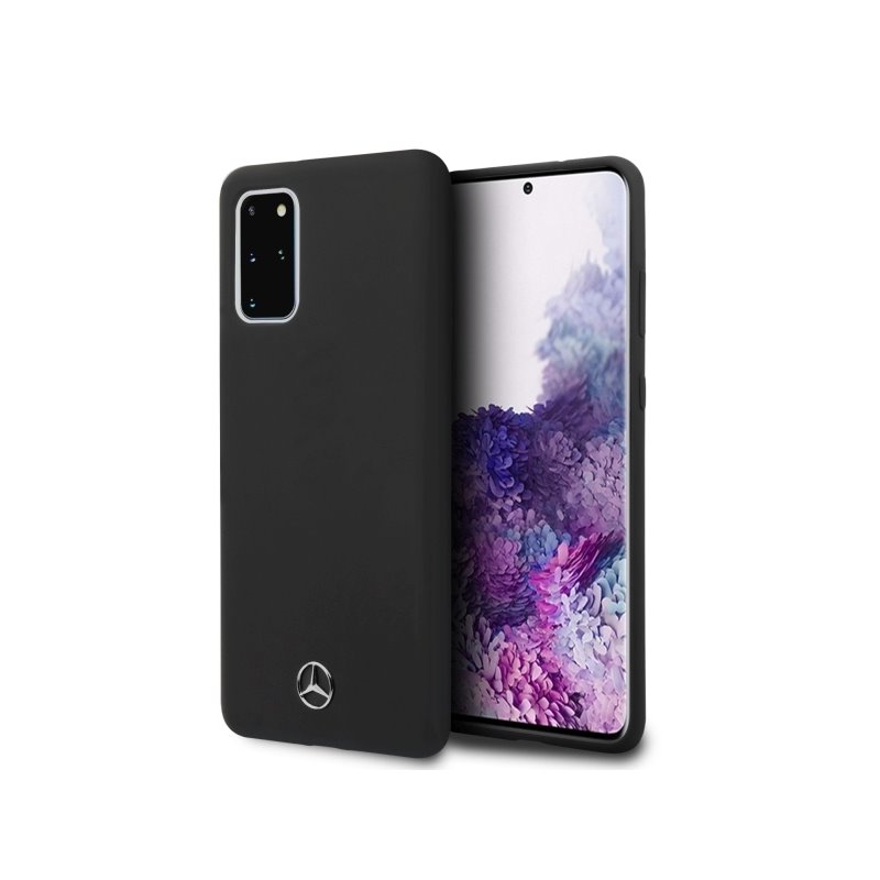 Mercedes Samsung Galaxy S20+ G985 hard case black Silicone Line Mercedes Samsung Galaxy S20+ G985 hard case black Silicone Line
