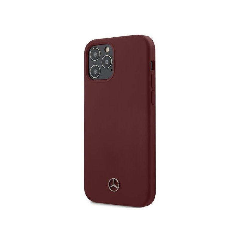 Mercedes iPhone 12/12 Pro red hardcase Silicone Line Mercedes iPhone 12/12 Pro red hardcase Silicone Line
