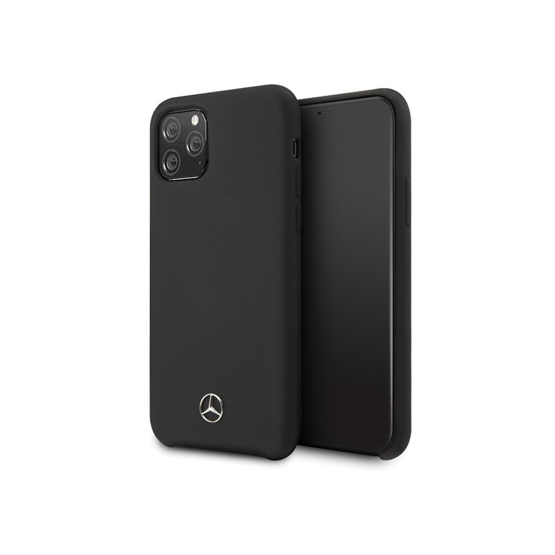 Mercedes iPhone 11 Pro hardcase black Silicone Line
