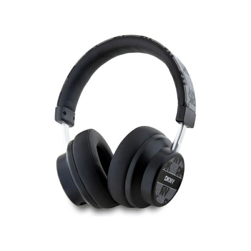 DKNY Headphones Bluetooth black Checkered Pattern