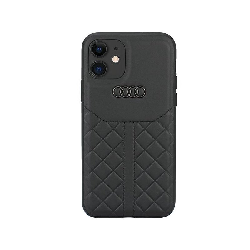 Audi iPhone 11/Xr black hardcase Genuine Leather Audi iPhone 11/Xr black hardcase Genuine Leather