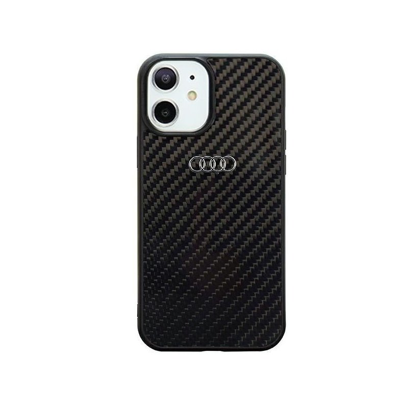 Audi iPhone 11/Xr black hardcase Carbon Fiber Audi iPhone 11/Xr black hardcase Carbon Fiber
