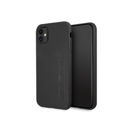 AMG iPhone 11 black hardcase Leather Hot Stamped